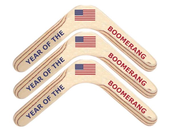 Three Year of the Boomerangs